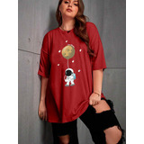 Camiseta Lua Moda Fitness