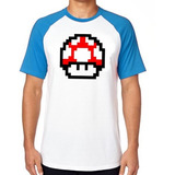Camiseta Luxo Super Mario
