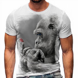Camiseta Macaco Monkey Gorila