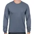 Camiseta Malha Pv Fria Manga Longa Gola Redonda Careca 