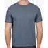 Camiseta Malha Pv Manga Curta Gola Redonda Careca Cinza