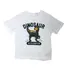 Camiseta Manga Curta Branca Estampa Dinossauro Gap Infantil