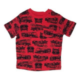 Camiseta Manga Curta Vermelha