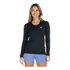 Camiseta Manga Longa Asics Feminina Proteção Uv 50+ Dedeira 