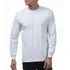 Camiseta Manga Longa Básica Lisa Sem Estampa Camisa Blusa