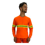 Camiseta Manga Longa Faixa