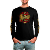 Camiseta Manga Longa Harley