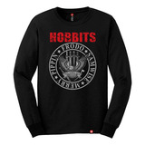 Camiseta Manga Longa Hobbits
