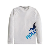 Camiseta Manga Longa Hollister