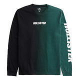 Camiseta Manga Longa Hollister