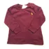 Camiseta Manga Longa Lisa Polo Ralph Lauren Vinho Promoção