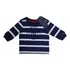 Camiseta Manga Longa Listrada Azul Marinho Tommy Hilfiger