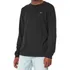 Camiseta Manga Longa Preta Hollister Masculina Bordada