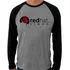 Camiseta Manga Longa Raglan Camisa Redhat Red Hat  Linux