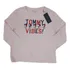 Camiseta Manga Longa Rosa Com Estampa Tommy Hilfiger Menina