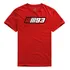 Camiseta Marc Marquez 93 Moto Algodão Penteado 30.1 Slim
