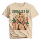 Camiseta Marylin Monroe Maconha