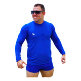 Camiseta Masculina Azul Uv
