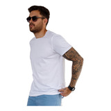 Camiseta Masculina Basica Algodao