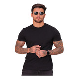 Camiseta Masculina Basica Algodao