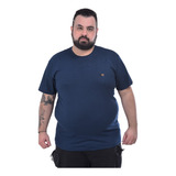 Camiseta Masculina Básica Lisa Comfort Plus Size Bet