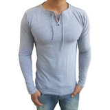 Camiseta Masculina Basica Slim