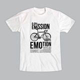Camiseta Masculina Bicicleta Ciclista Bike Emission Emotion
