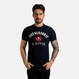 Camiseta Masculina Bordada Abercrombie A&f 