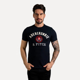 Camiseta Masculina Bordada Abercrombie A&f