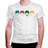 Camiseta Masculina Branca Beatles