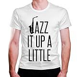 Camiseta Masculina Branca Jazz