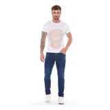 Camiseta Masculina Caveira Com
