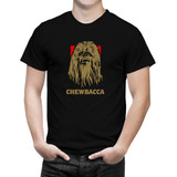 Camiseta Masculina Chewbacca Saga
