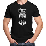 Camiseta Masculina Controles Videogame