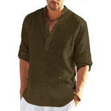 Camiseta Masculina De Linho