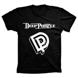 Camiseta Masculina Deep Purple 2 Camisa Rock Algodão Show