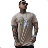 Camiseta Masculina Estampa Urso