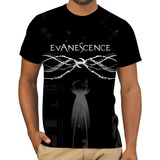 Camiseta Masculina Evanescence Banda