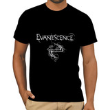 Camiseta Masculina Evanescence Banda