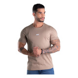 Camiseta Masculina Gola O Alfaiataria Em Algodão Premium 