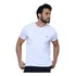 Camiseta Masculina Gola O Básica Sallo Premium Branca