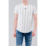 Camiseta Masculina Hollister Curved