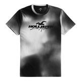 Camiseta Masculina Hollister Preta