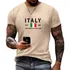 Camiseta Masculina Italia País Camisa Premium 100% Algodão