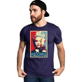 Camiseta Masculina Madonna Poster