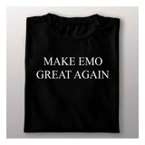 Camiseta Masculina Make Emo