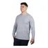 Camiseta Masculina Manga Longa 100% Algodão Premium Slim Fit