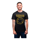 Camiseta Masculina Nirvana Rock