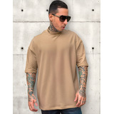 Camiseta Masculina Oversized Manga