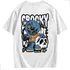 Camiseta Masculina Oversized Streetwear Bear Manga Curta New